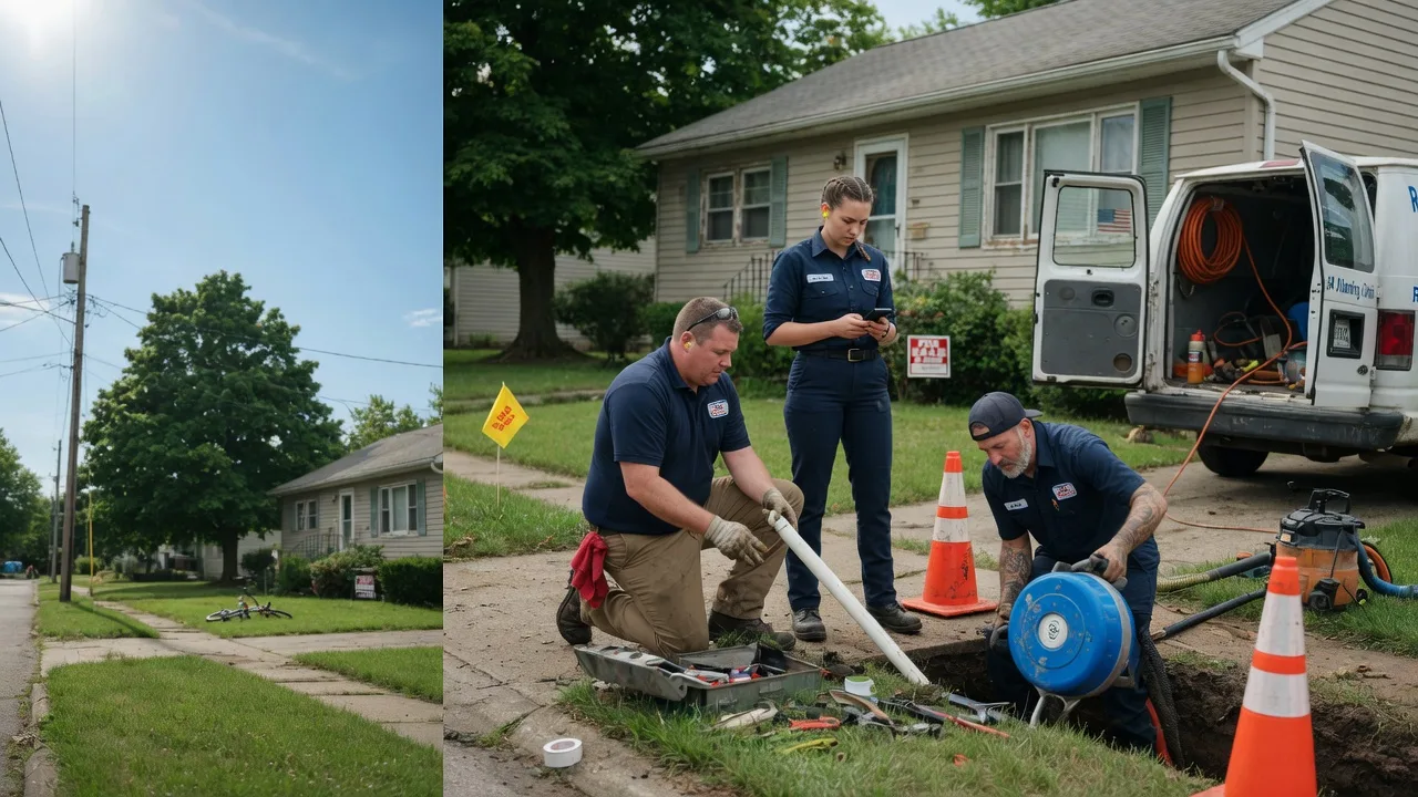 Sewer Line Repair in Glenwood City, WI near me